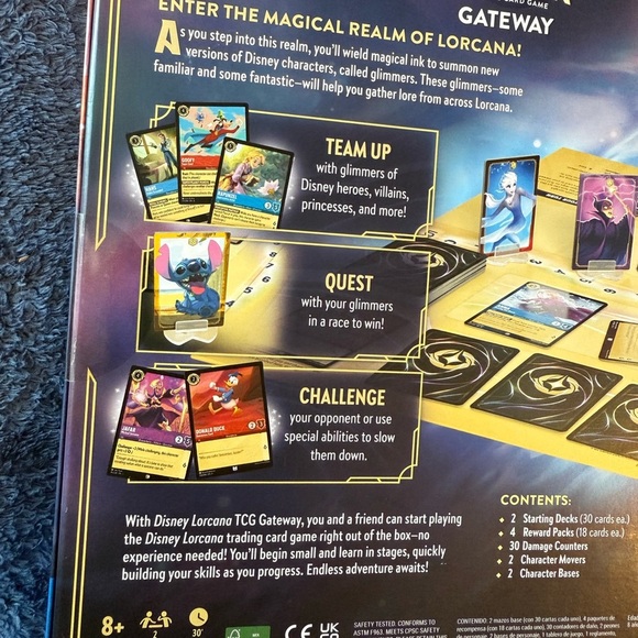 Disney Lorcana trading card game NEW in box, never opened - Picture 3 of 5